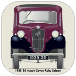 Austin Seven Ruby 1935-36 Coaster 1